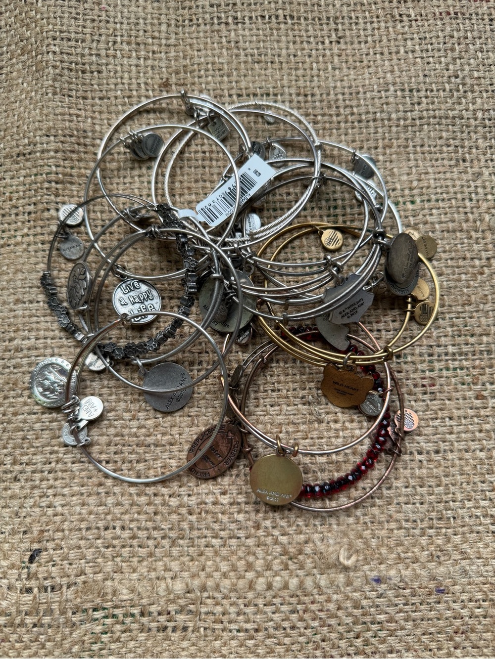 Alex and Ani bracelet bundle (18)